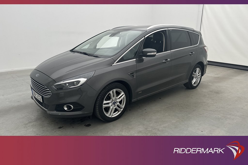 Ford S-Max TDCi AWD 180hk Business 7-Sits Kamera Navi Drag