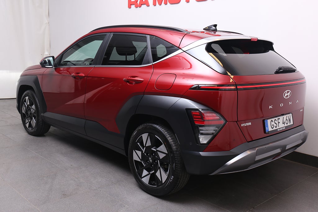 Hyundai Kona Hybrid 1,6 GDi 141hk HEV Advanced Aut Skinn Navi 2024