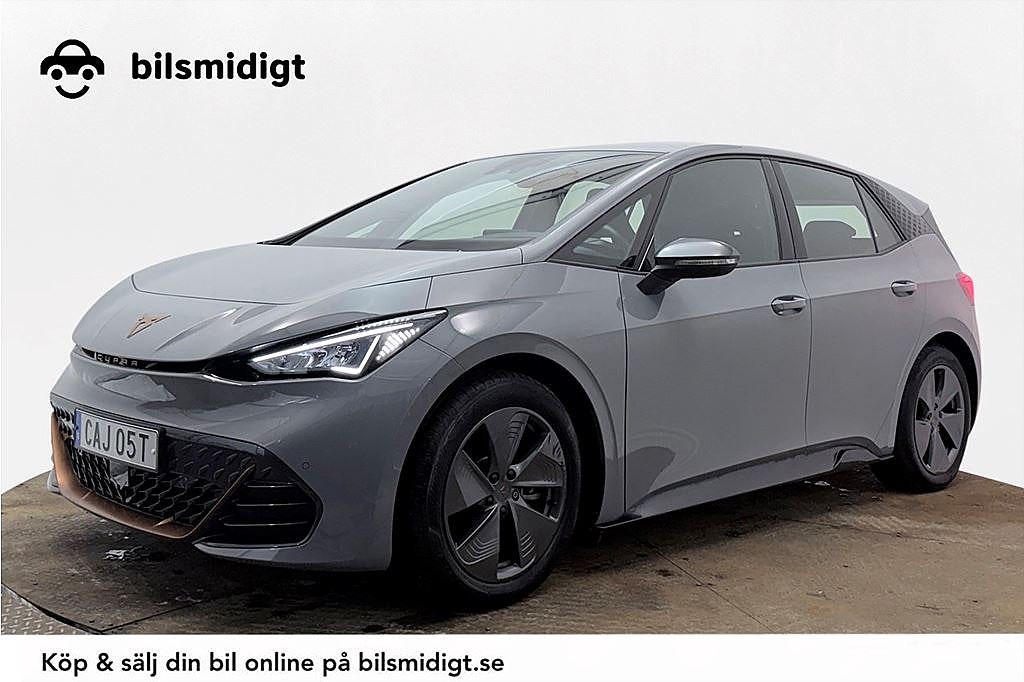 Cupra Born 58 CCS CarPlay Rattvärme V-pump Cockpit MOMS 204hk