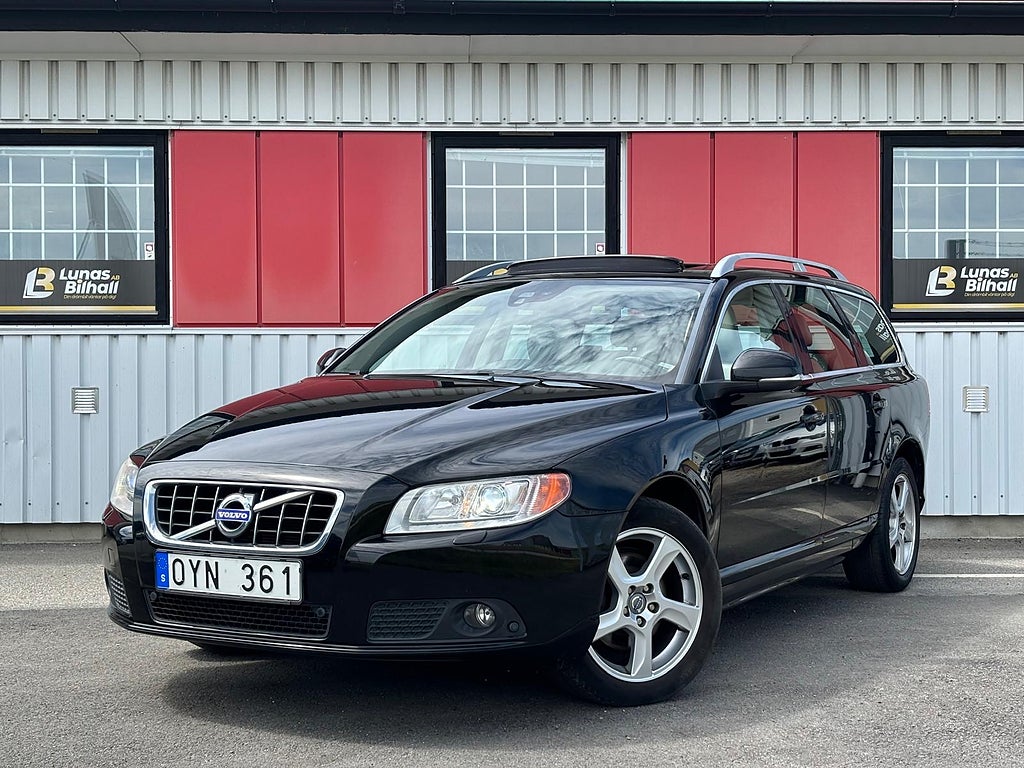 Volvo V70 D3 Summum Euro 5/Rånta 3,45%/NyBesiktad/2Ägare/Taklucka