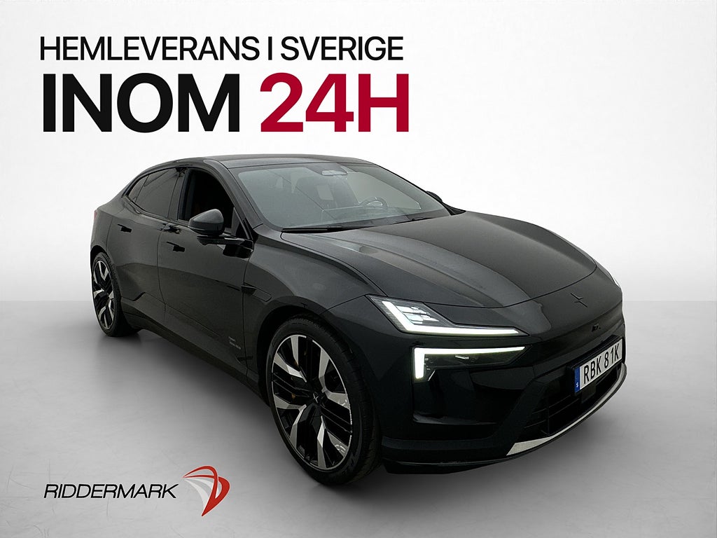Polestar 4 Long range Performance Plus Drag Pano HUD H/K