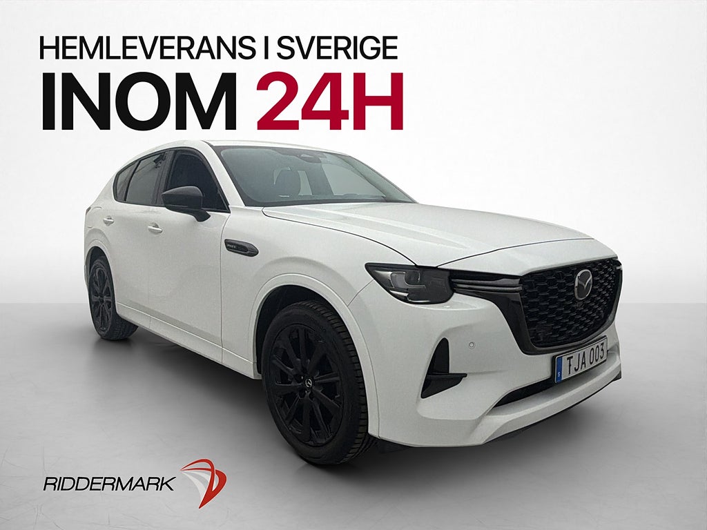Mazda CX-60 PHEV AWD 327hk Homura HUD Kamera Navi Dragkrok