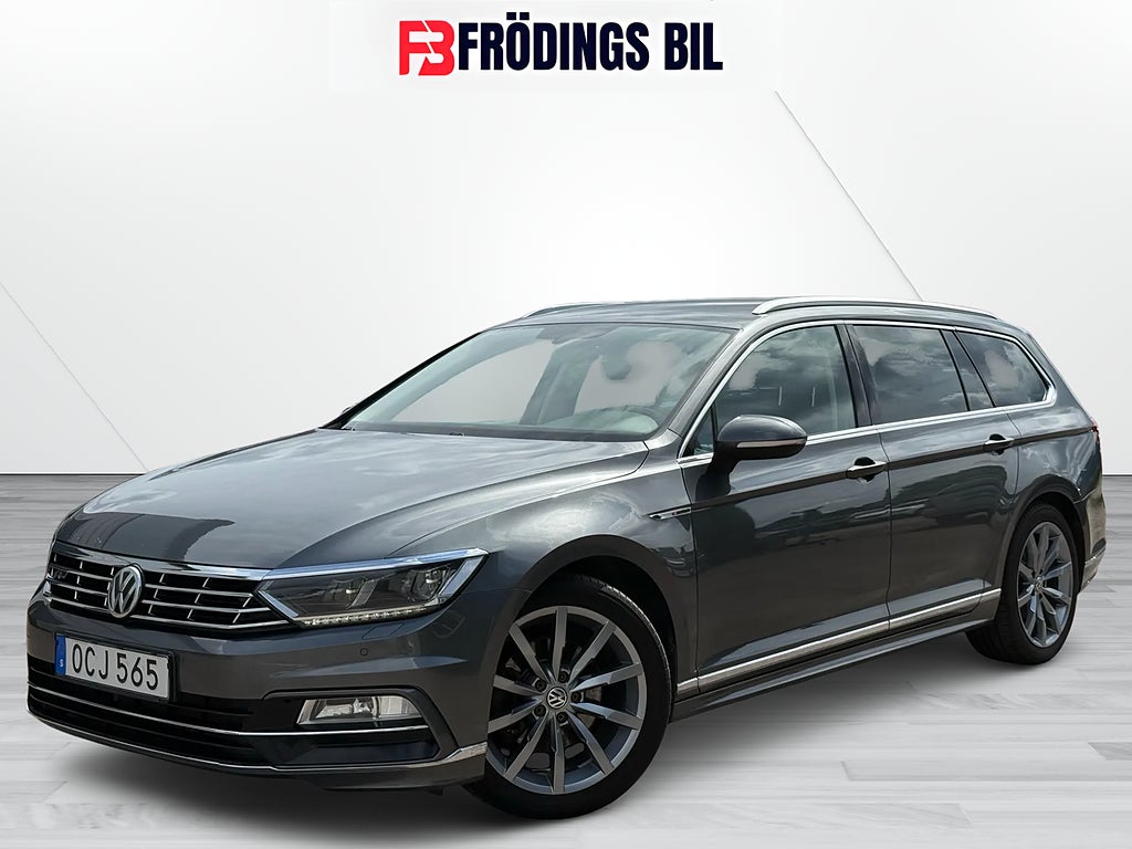 Volkswagen Passat Sportscombi 2.0 TDI R-line GT 4M/Värmare/Drag/Kamera