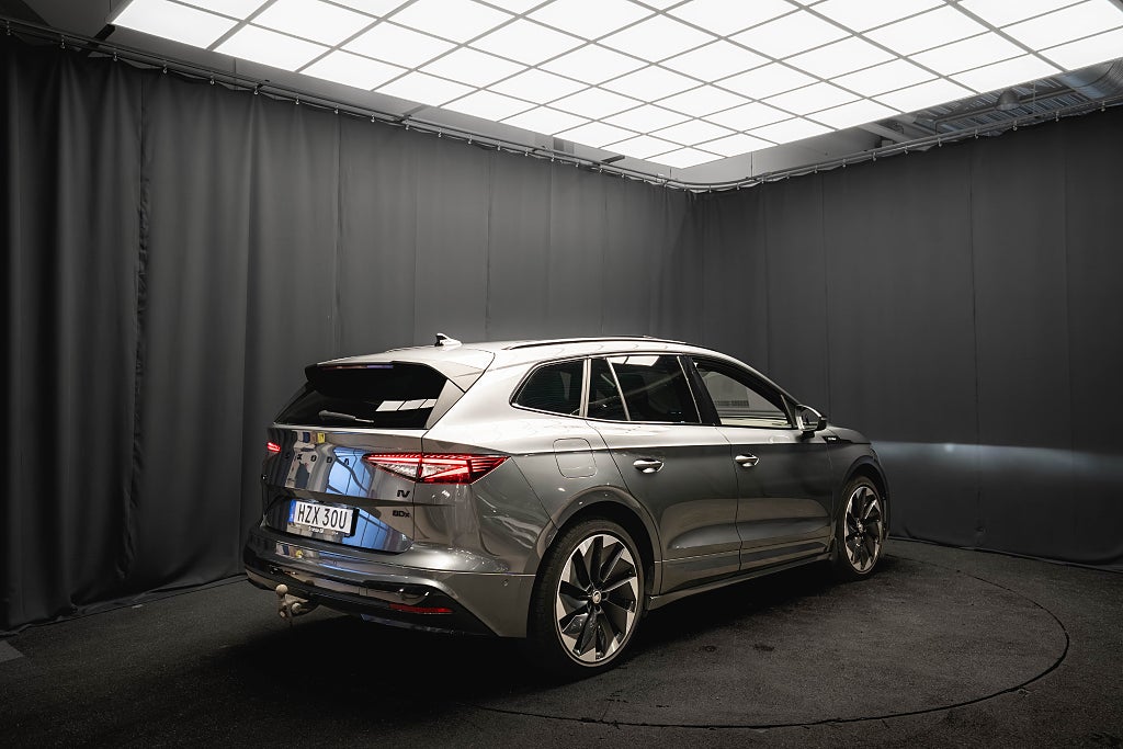 Skoda Enyaq 80x SPORTLINE CRYSTAL PANO DRAG 21' 360 HUD ELSTOL MOMS