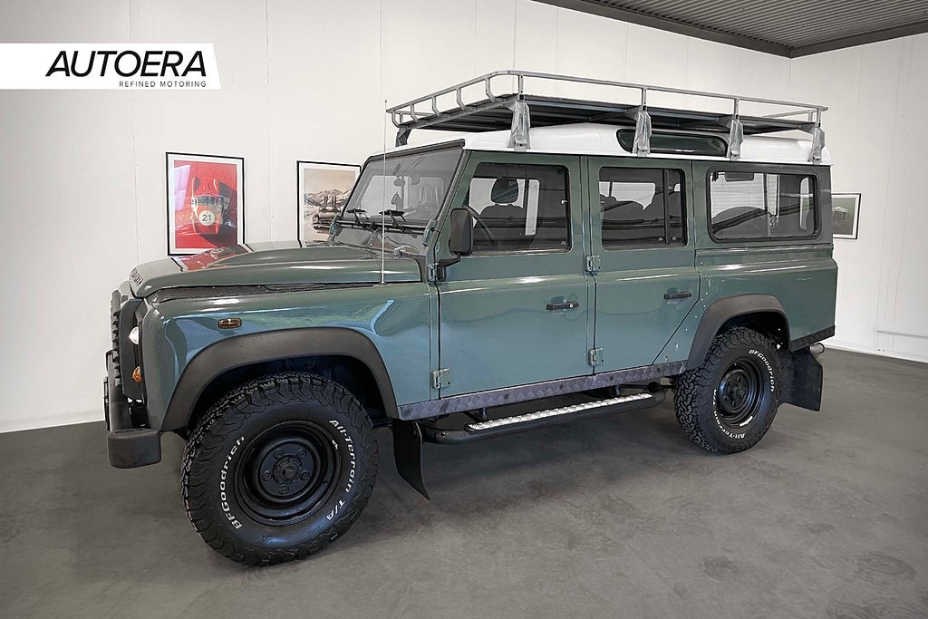 Land Rover Defender 110 SW Edition Keswick Green - AC / Takplattform