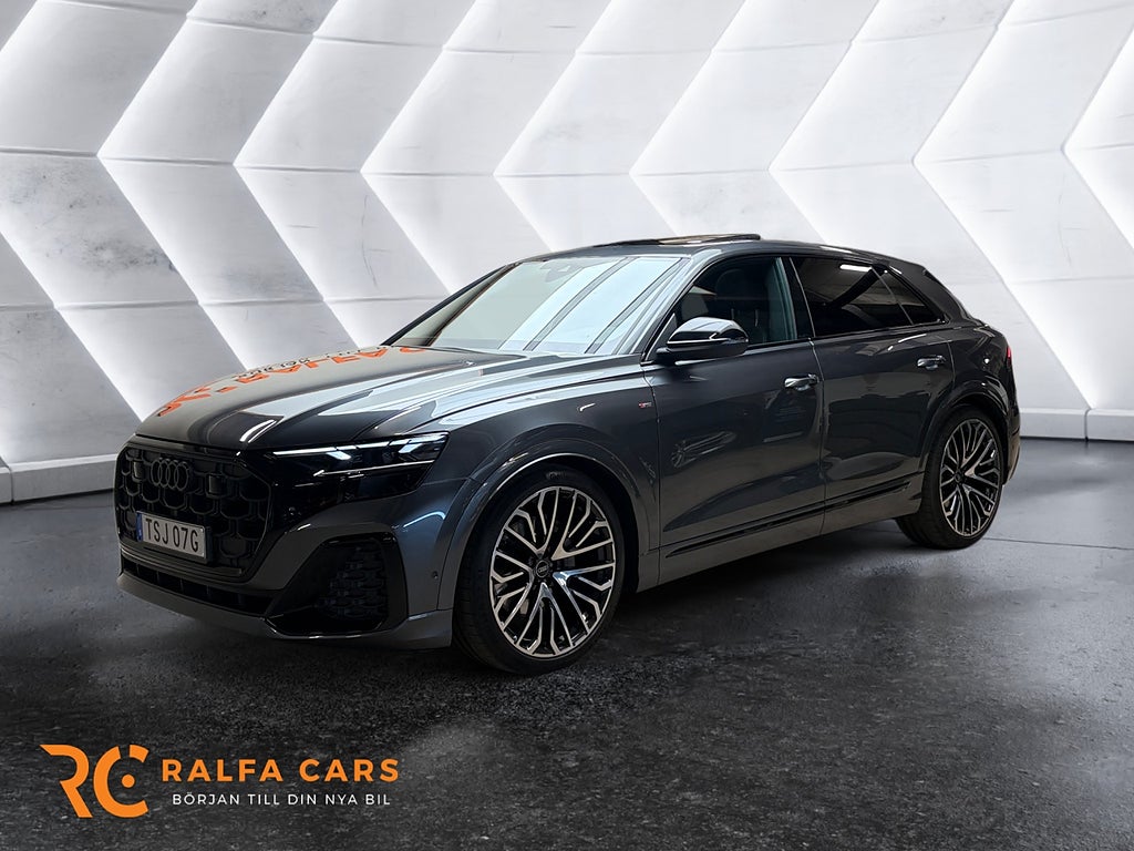 Audi Q8 50 TDI Q S Line Värmare Drag Panorama B&O