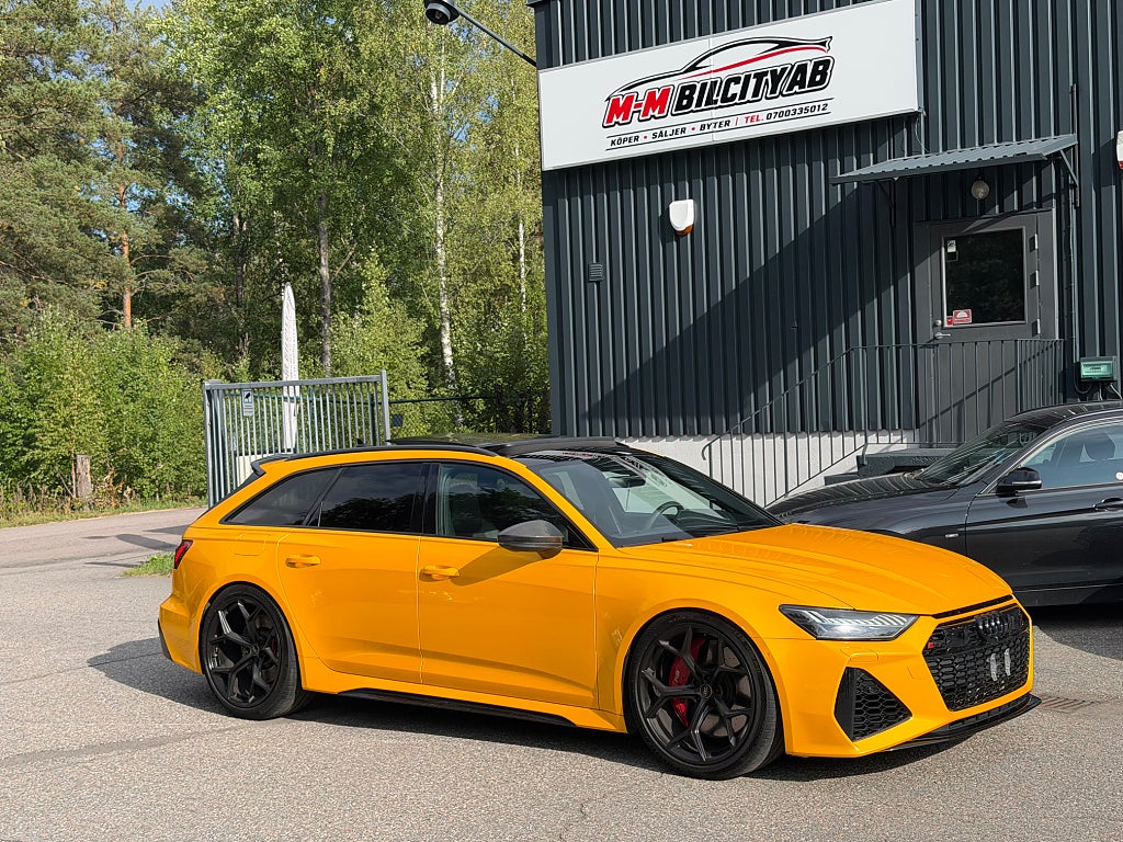 Audi RS6 4.0 V8|RS|Milltek|Alpin|Luft|Se*Spec|Värmare|Sv-såld
