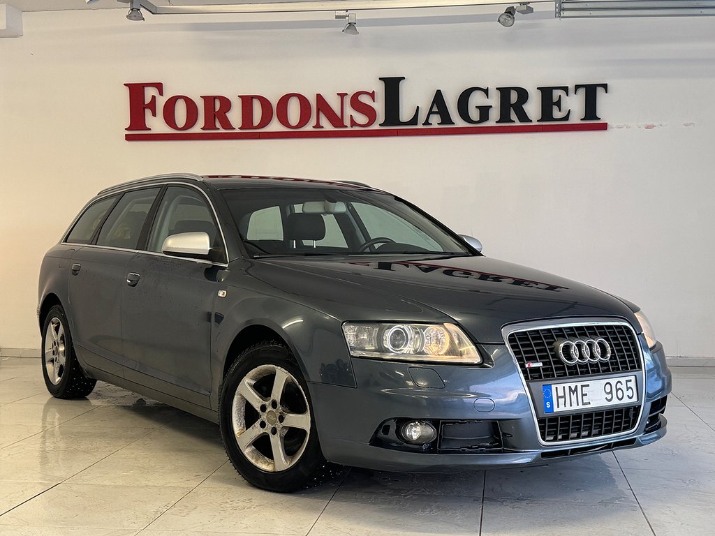 Audi A6 Avant 2.0 TDI Proline S-Line Drag Nybesiktigad 