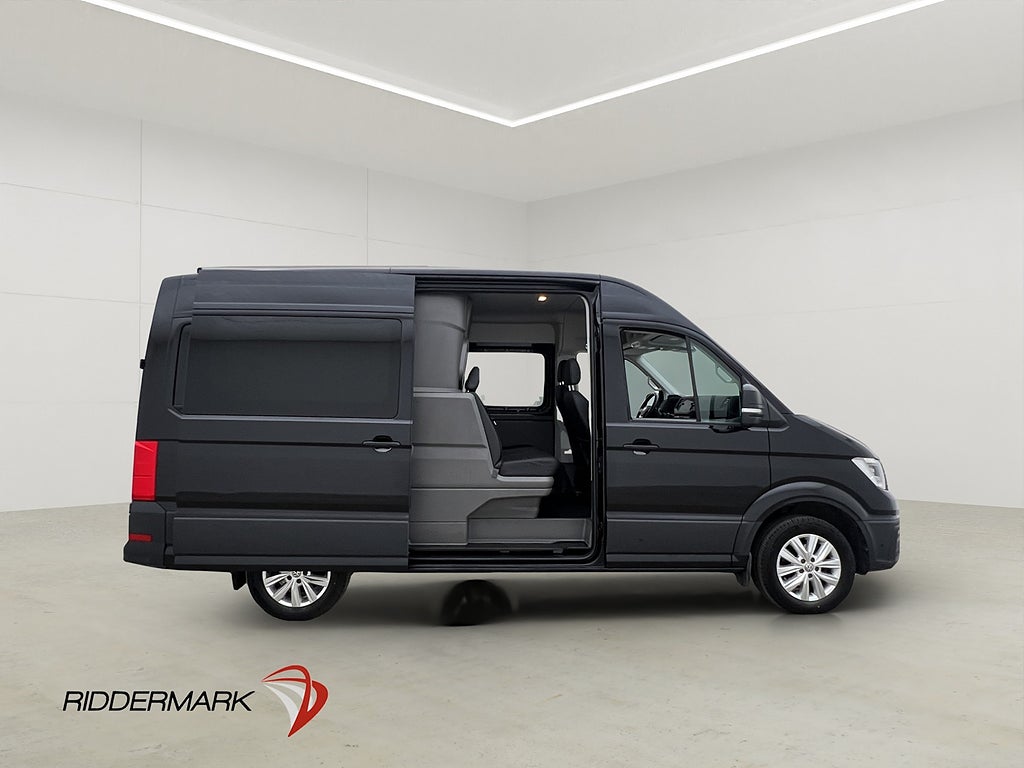 Volkswagen Crafter Dubbelhytt L2H2 4M Värm Kamera Drag Moms