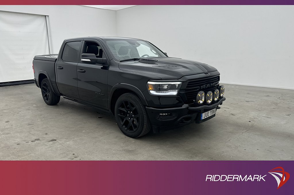 Dodge RAM Laramie Night 5.7 Luftfjädring Drag H/K Pano Moms