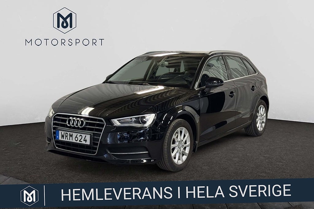 Audi A3 Sportback 1.2 Bluetooth Farthållare P-sensor bak