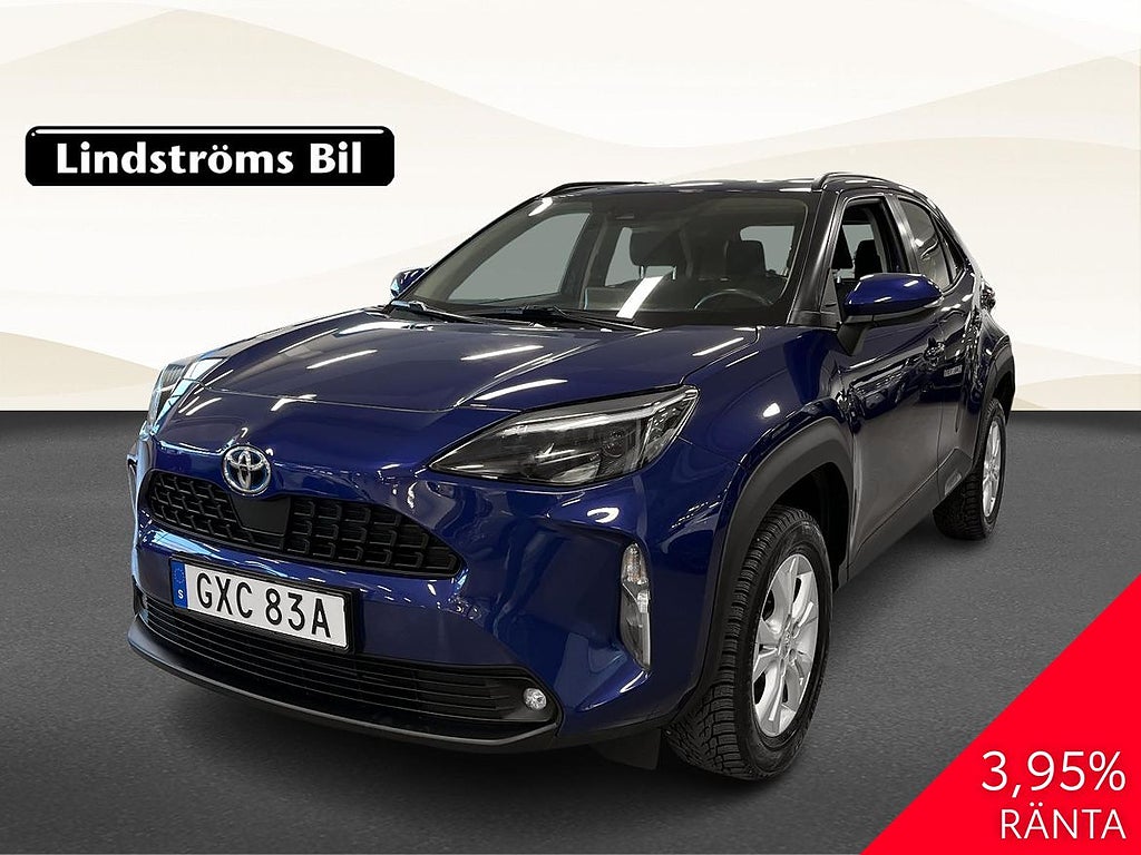 Toyota Yaris Cross Hybrid Active 1.5 116hk V-Hjul Moms