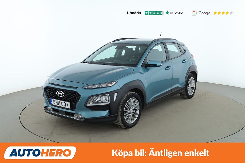 Hyundai Kona 1.6 TGDI Trend / CarPlay, Rattvärme, Dragkrok