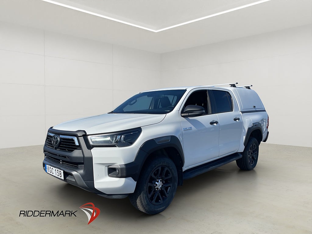 Toyota Hilux Invincible 2.8 4WD M-Värmare Drag JBL Kåpa Moms