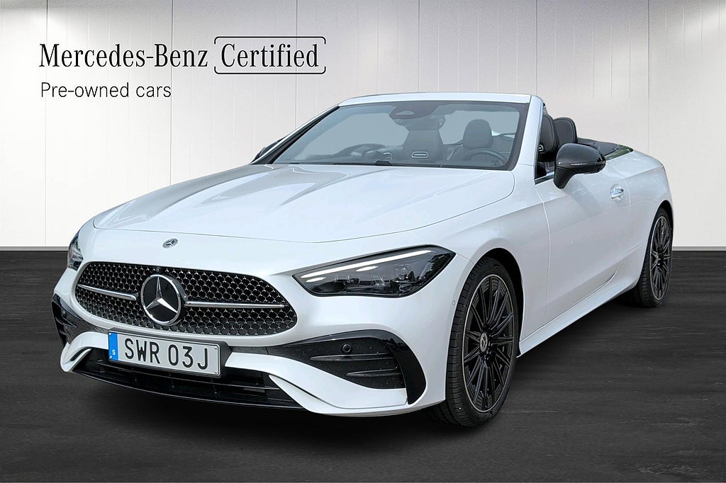Mercedes-Benz CLE 200 Cabriolet/AMG/Premiump/Värmare/Burmester/Drag/MOMS