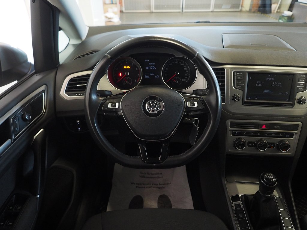 Volkswagen Golf Sportsvan 1.2 TSI 110hk |Drag|Backkamera| 2017