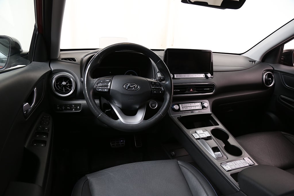 Hyundai Kona 64 kWh Advanced 204hk Skinn KRELL Head-up Två-tons Lack 2022