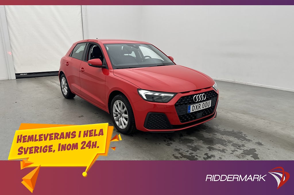 Audi A1 Sportback 30 TFSI 110hk Proline Cockpit CarPlay