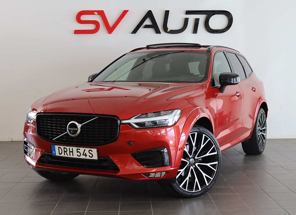 Volvo XC60 B5 AWD R-Design Pano B&W B-kamera HuD Drag