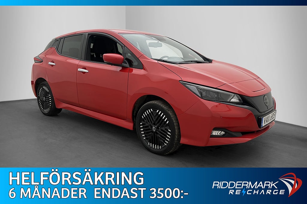 Nissan Leaf e+62 kWh Värm 360° Rattvärme Adapt-fart Keyless