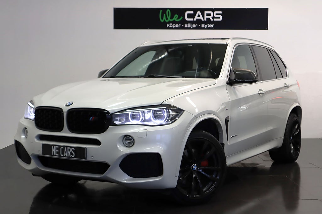 BMW X5 xDrive40d M Sport Pano Kamera HuD Drag D-Värmar 313hk