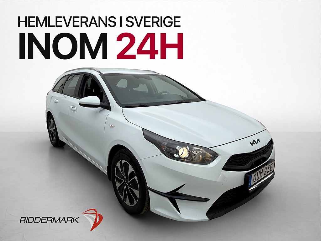 Kia Ceed SW 1.5 T-GDI 140hk Kamera Navi CarPlay Rattvärme