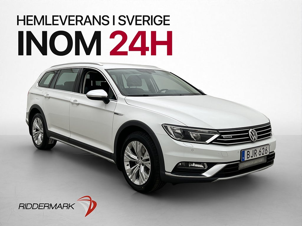 Volkswagen Passat Alltrack 2.0 TDI 4M 190hk Värmare Dragkrok