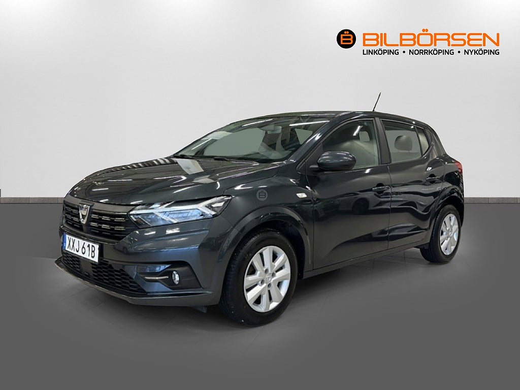 Dacia Sandero 1.0 TCe 91hk (Carplay, Sensorer bak)