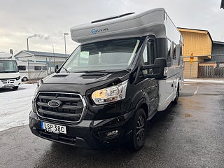 Husbil-halvintegrerad Sun Living S72DC AUT Queen! Clesana & Hydr stödben! 20 av 22