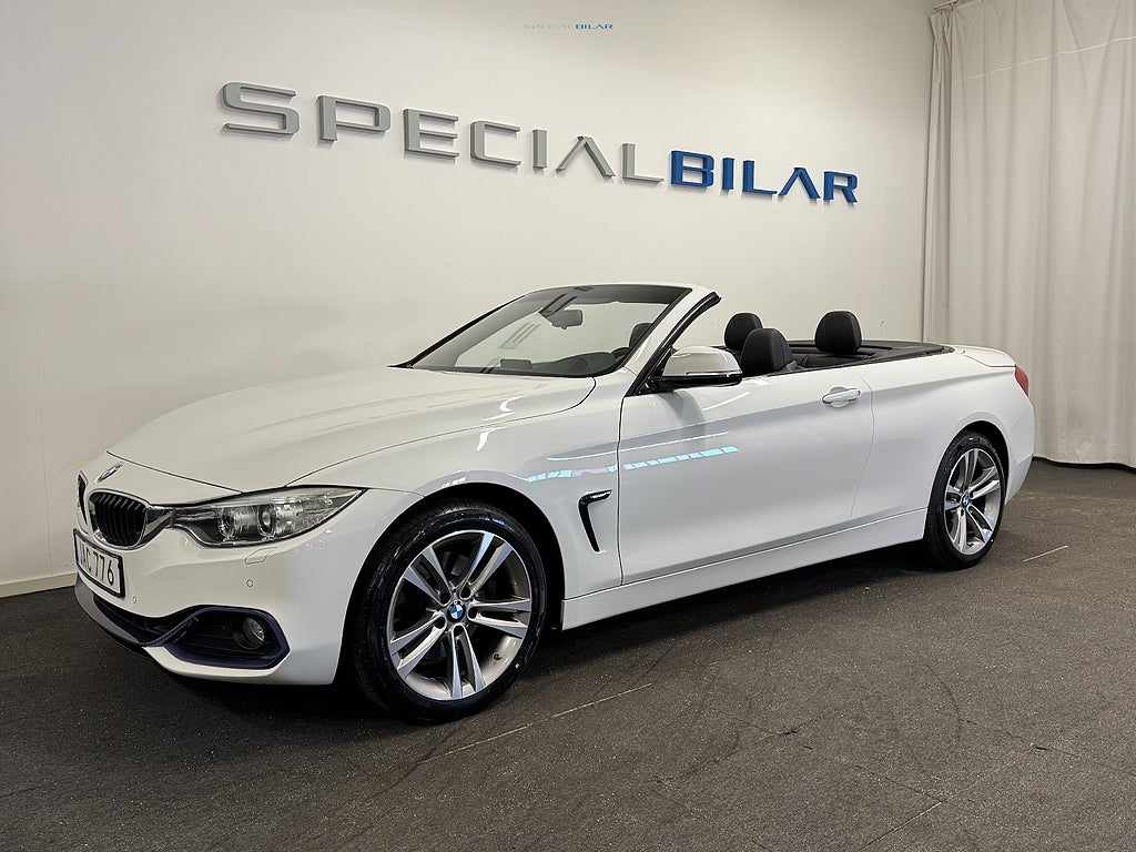 BMW 428I xDrive Convertible Sport Line Navi 245hk