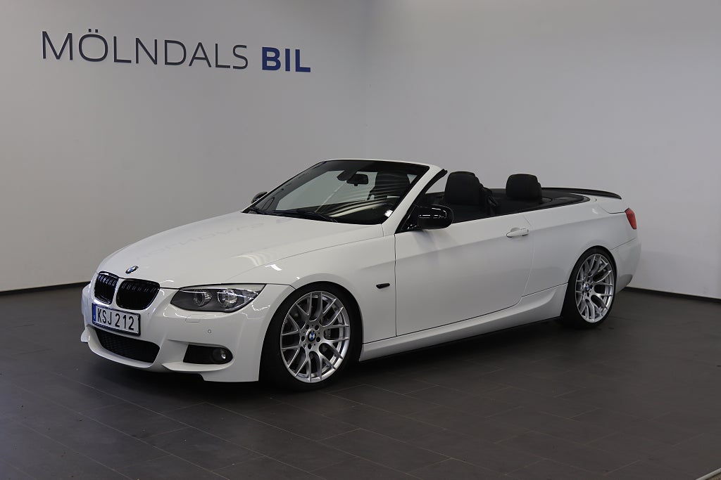 BMW 335i DCT M Sport Cabriolet Svensksåld 306Hk