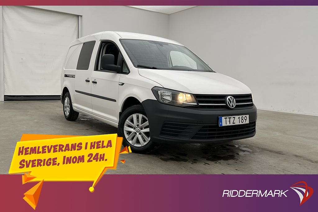 Volkswagen Caddy Maxi 2.0 TDI Värmare Drag B-Kamera Navi