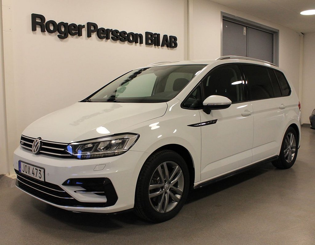 Volkswagen Touran TSI 150 DSG | 7-sists | Drag | Värmare | R-line |