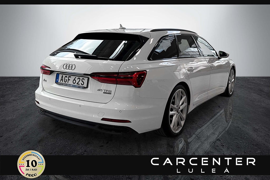 Audi A6 Avant 45 TFSI Quattro S-line Ambient/Svart optik/(SÅLD)