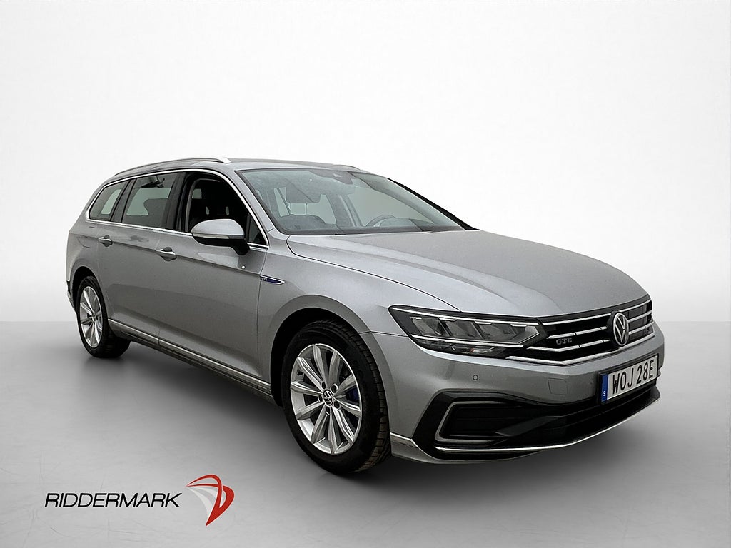 Volkswagen Passat GTE 1.4 TSI 218hk Kamera CarPlay Navi Drag