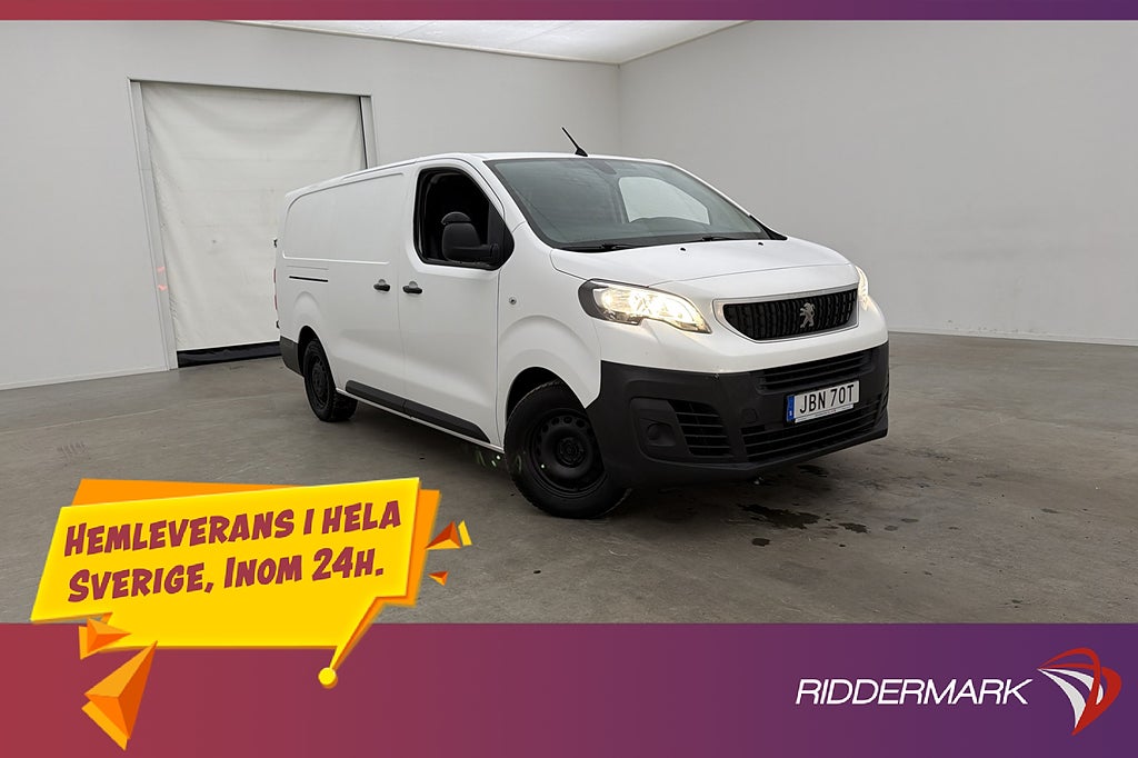 Peugeot Expert L3 Värmare Dragkrok V-Inredd 3-Sits Moms