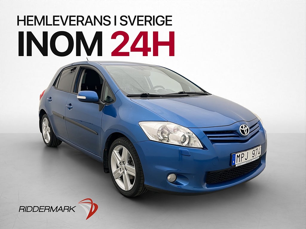 Toyota Auris 1.6 132hk Premium Kamera Farthållare