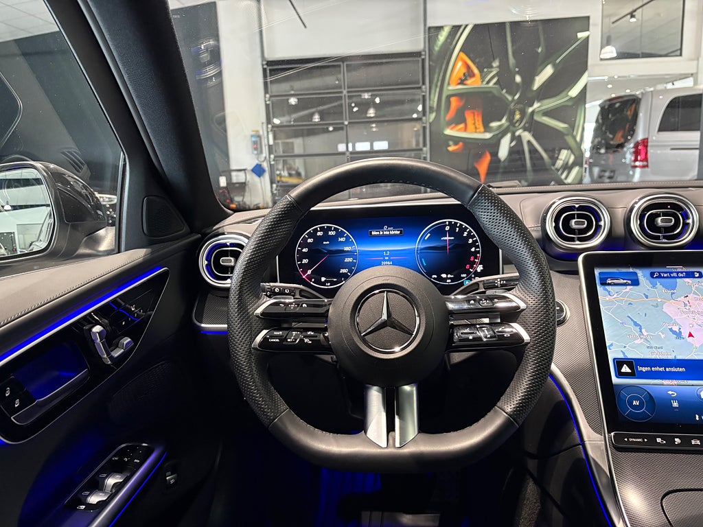 Mercedes-Benz C 300 de AMG 4MATIC Drag Värmare Elstol - bild 13