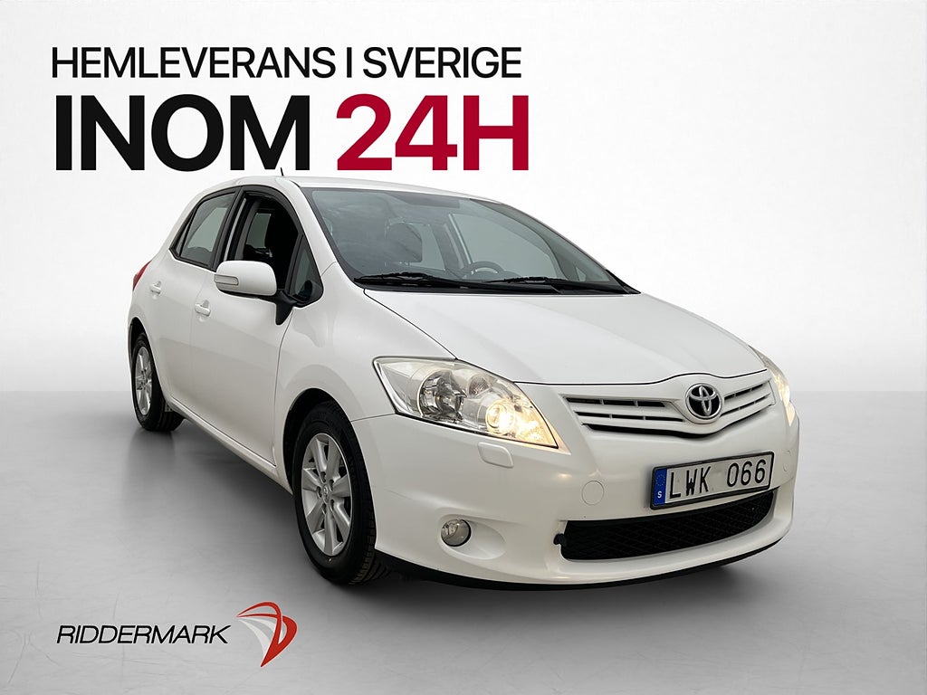 Toyota Auris 1.4 D.4D 90hk Plus En-Brukare Värmare 0,45l/mil