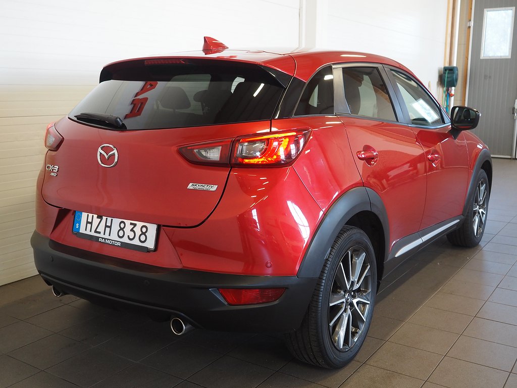 Mazda CX-3 2.0 SKYACTIV-G 120hk Optimum Navi Kamera Skinn 2015