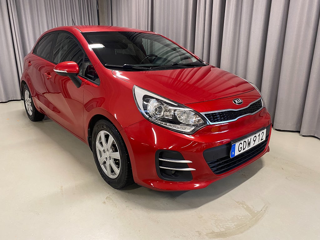 Kia Rio GLS 1.2 CVVT 84hk Manuell. Vinterhjul ingår i priset!