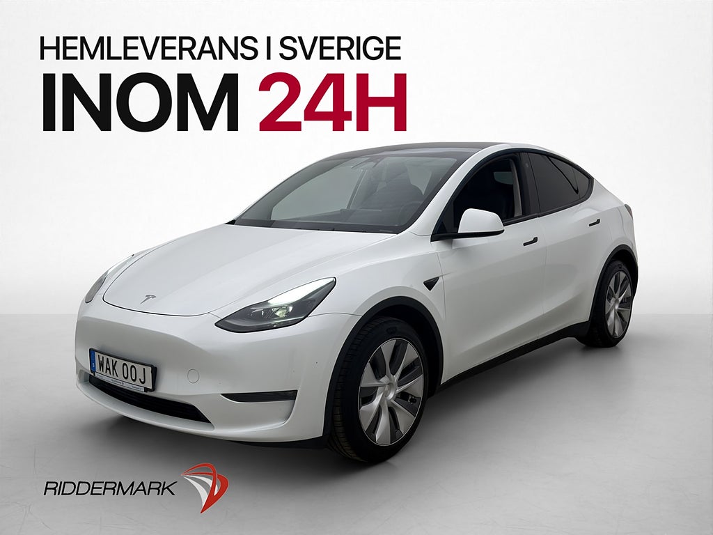 Tesla Model Y Long Range AWD Dragkrok Svensksåld MOMS