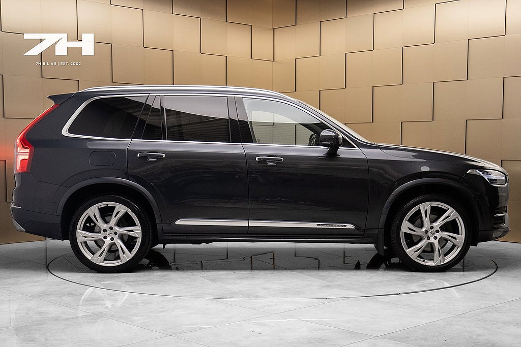 Volvo XC90 D5 AWD Inscription 7-Sits 22" HuD 360° Värmare