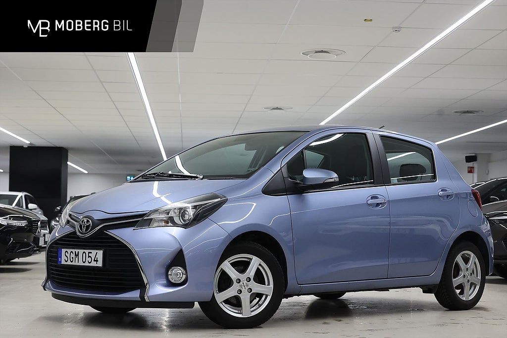 Toyota Yaris 5-dr 1.33 99hk *Hjulkampanj!* B-kamera Navi