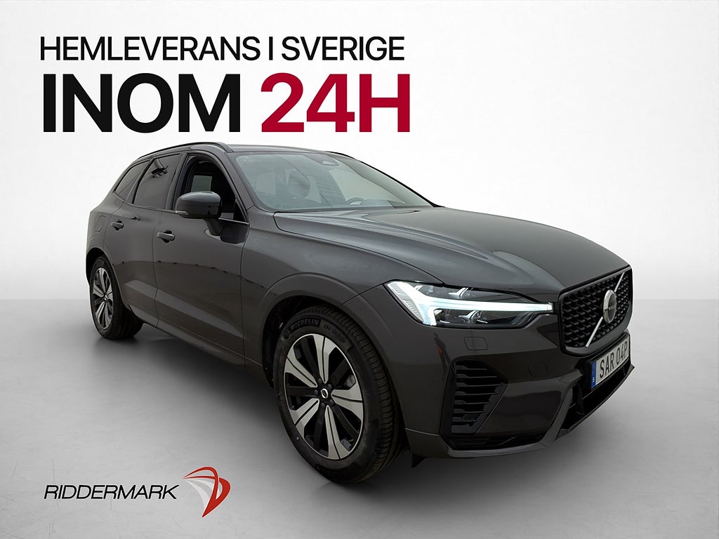 Volvo XC60 Recharge T6 AWD Plus Dark Pano Luftfjädring Drag