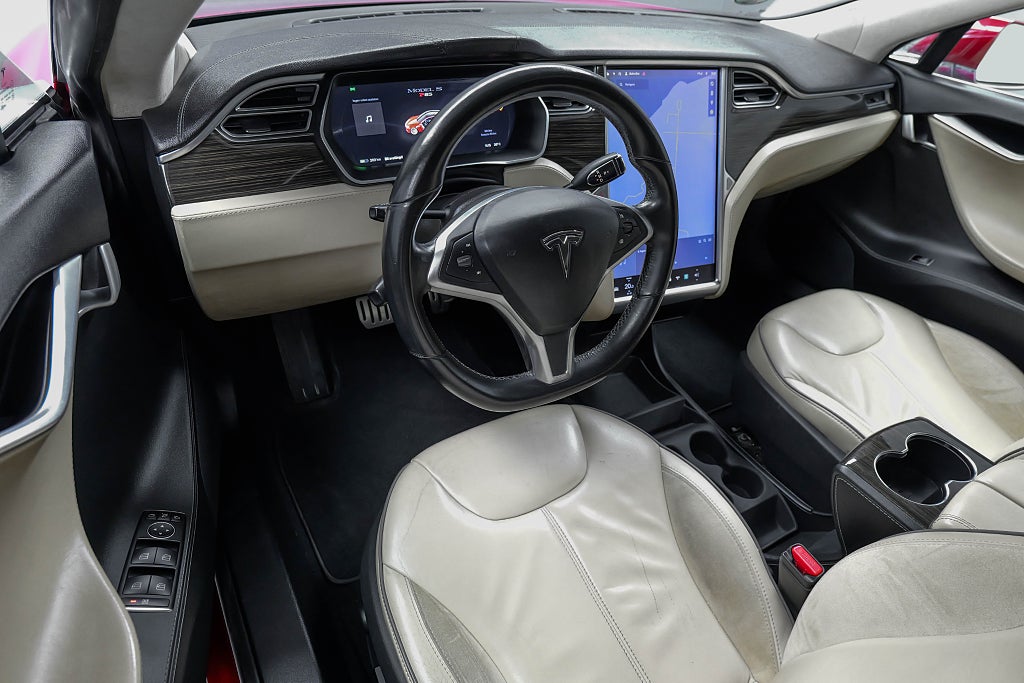 Tesla Model S P85 421ch - Supercharge gratuite - Jantes turbine - Toit panoramique - Keyless