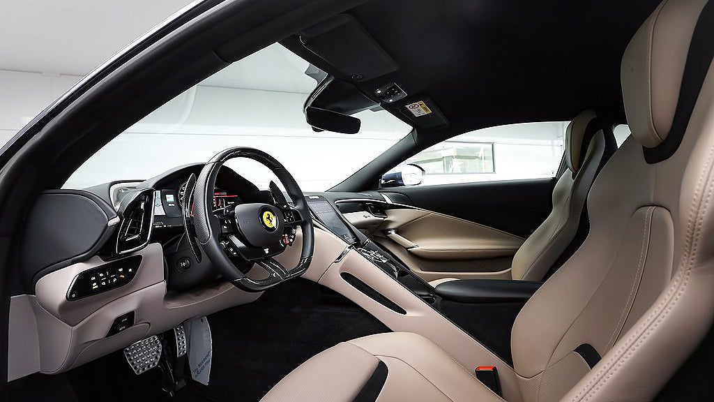 Ferrari Roma baseras på Ferrari F8 Tributo. 