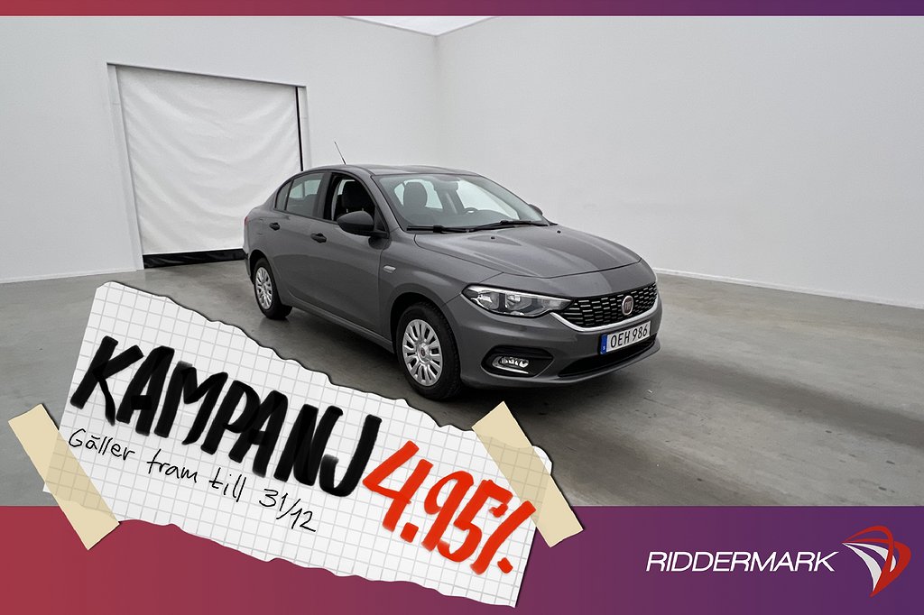 Fiat Tipo Sedan 1.6 E.Torq Automatisk 110hk 0,63l/mil