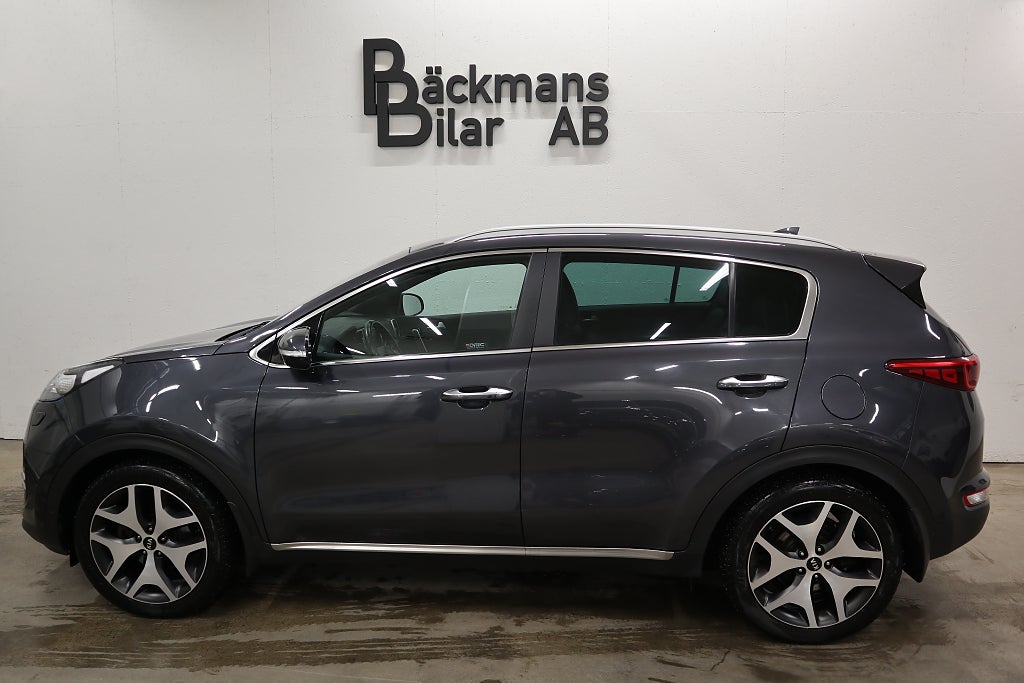 Kia Sportage 2.0 CRDi AWD 185 Automat GT-Line Drag Kamera Skinn JBL 1 Brukare