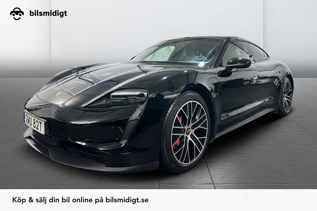 Porsche Taycan 4S BOSE 20" Luftfjädring Pano Rattvärme 571hk